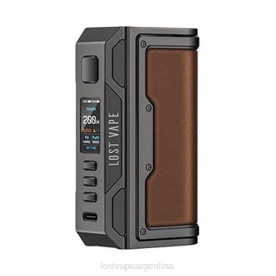Lost Vape Buenos Aires 6ZFL182 | Lost Vape Thelema misión 200w mod bronce/cuero